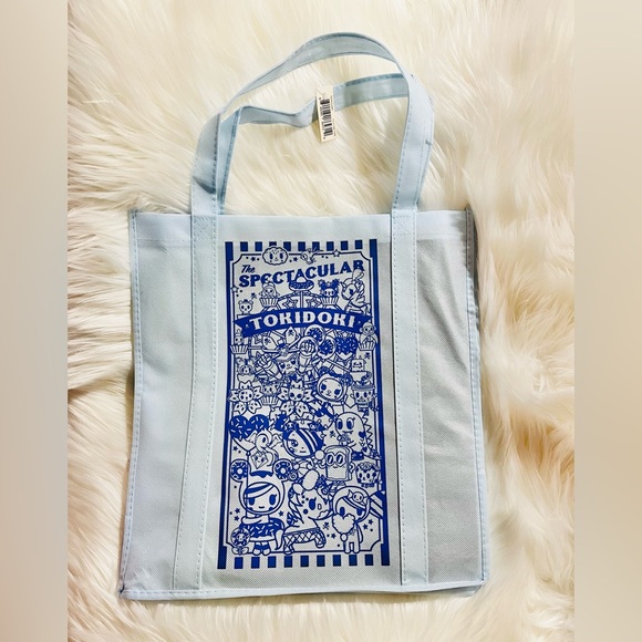 Tokidoki Carnival Spectacular Blue Reusable Bag - Picture 1 of 2